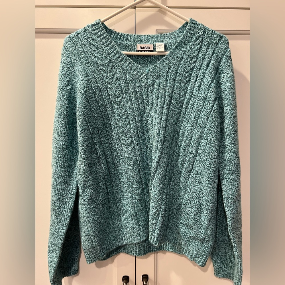 Vintage late 80’s Basic Concept Sweater size XLG